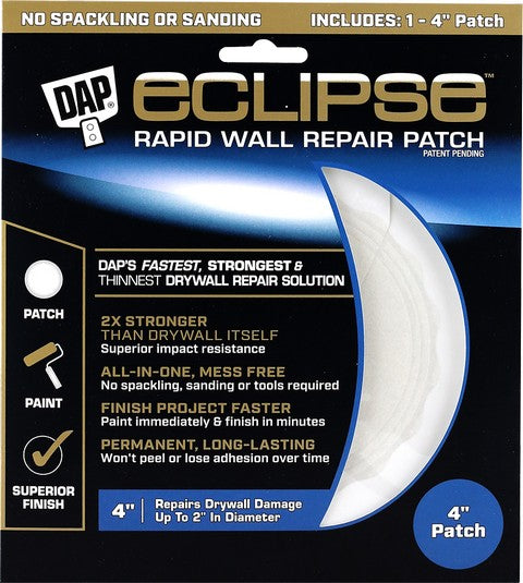 DAP 09163 4" Eclipse Rapid Wall Repair Patch
