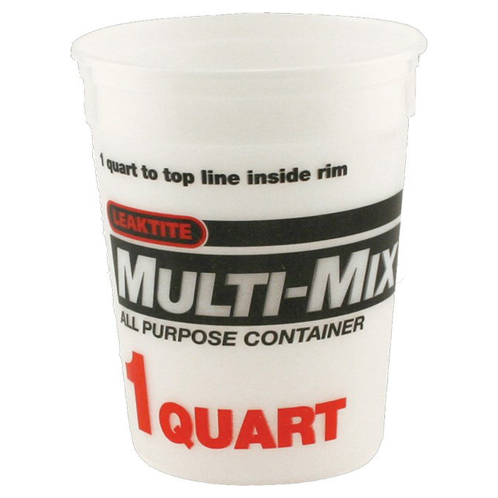 Leaktite 1044426 1 Qt Multi Mix Container