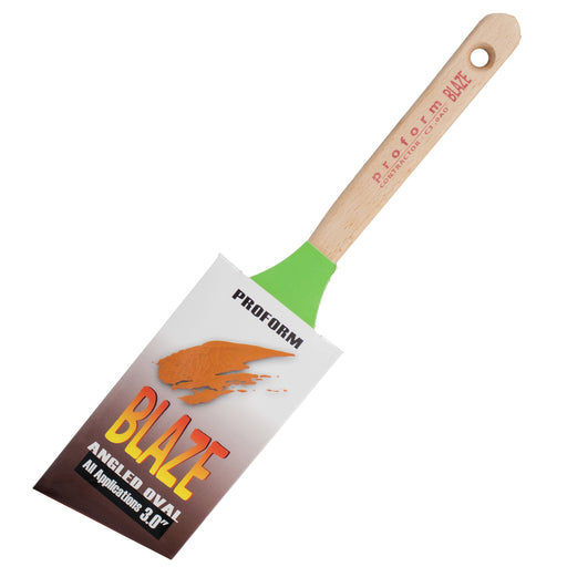 Proform C3.0AO Blaze 3" Oval Angled Standard Handle Brush