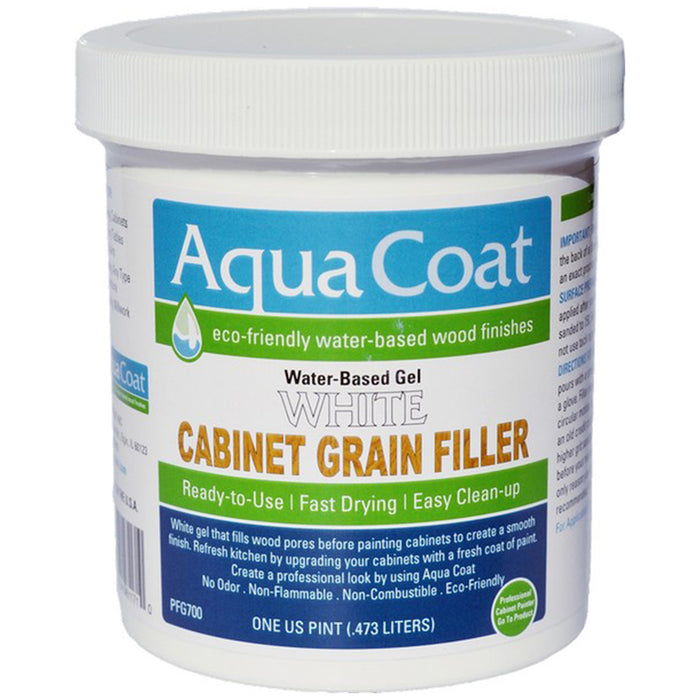 Aqua Coat 300-700-01 Pt White Cabinet Grain Filler