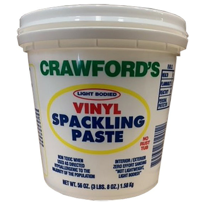 Crawfords 31905 Qt Plastic Spackling Paste
