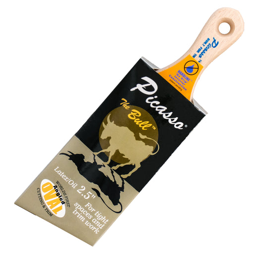 Proform PIC5 Picasso Angled Oval Brush with  Short Handle