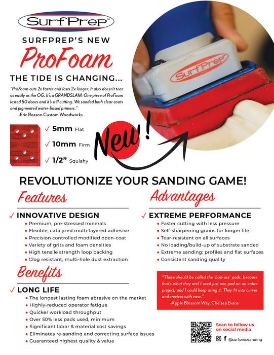 SurfPrep SPP3X4ESSVC 3” X 4” Electric Ray 4,000-7,000 & 9,000 RPM Orbital Sander (6-Hole H&L) Central Vacuum - instructions