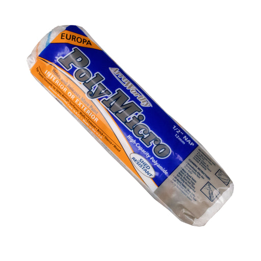 Arroworthy 9PLA4 9" X 1/2" PolyMicro Roller Cover