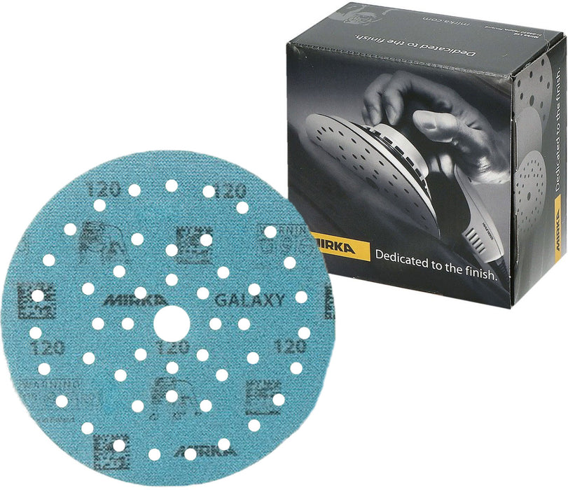 MIRKA GALAXY 5" Grip Multifit Sanding Discs 50 pack