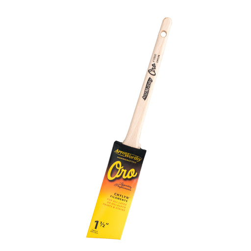 Arroworthy 3860 Oro Angle Rattail brush - 1.5