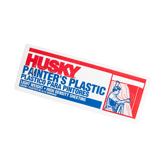 Husky 03509H 9' x 400' .31mil High Density Painters Plastic Poly-America