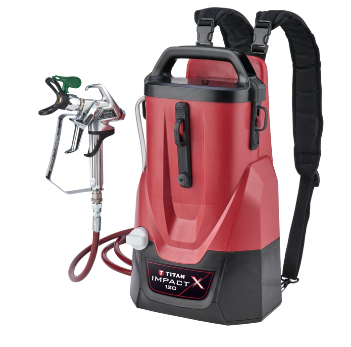 Titan 2441253 Impact X 120 18v Battery-Powered Backpack Style Airless Paint Sprayer