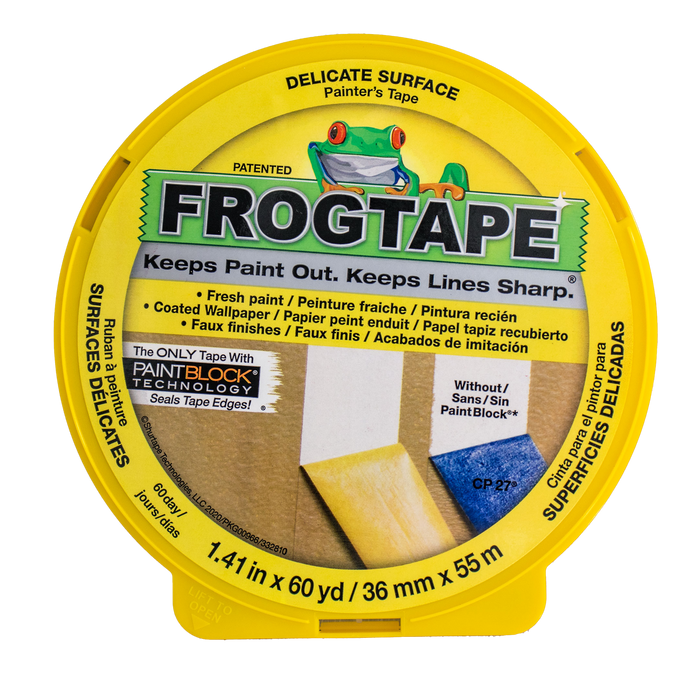 Shurtape Yellow Frogtape Delicate Multi Use Painters Tape