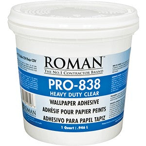 Roman Professional 011314 PRO-838 Qt Clear HD Adhesive