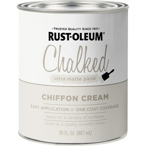 Rust-Oleum Qt Chalked Paint