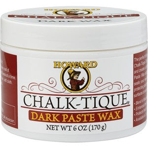 Howard CTPW07 6 oz. Chalk-Tique Dark Paste Wax
