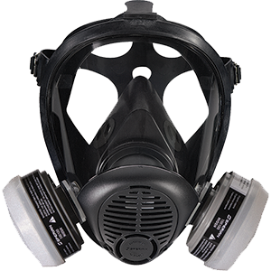 Honeywell Safety RAP-74037 5400 Full Face Respirator w/OV/R95 Medium/Large