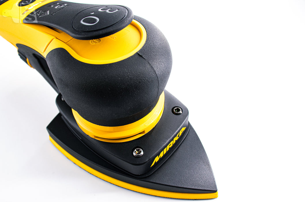 Mirka DEOS Delta Sander - close up 2