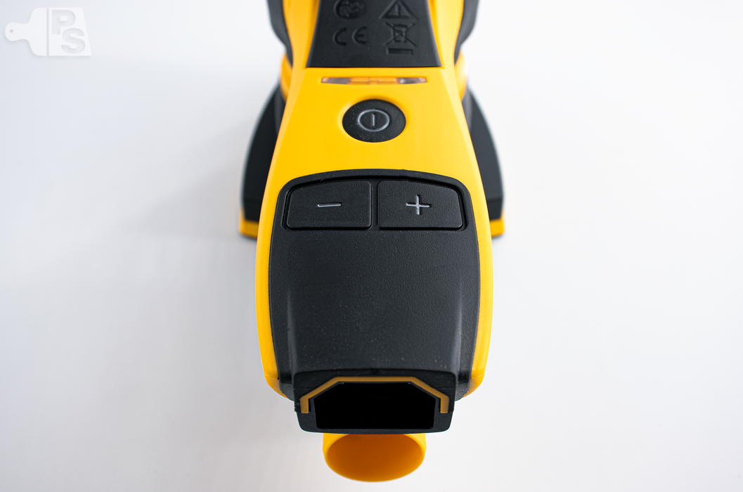 Mirka DEOS Delta Sander - close up 3