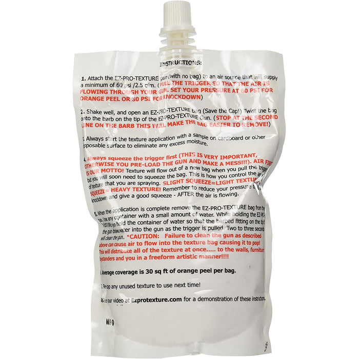 EZ-PRO 2166 20 oz. Ready Mix Texture In A Bag