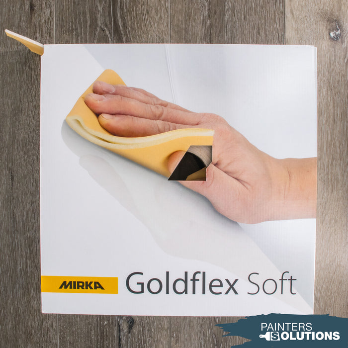 Mirka Goldflex Soft Pad 4.5" x 5" - 200 sheets