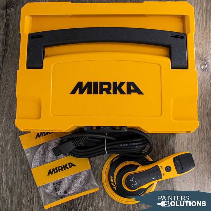 MIRKA DEROS MID62520CAUS Orbital Sander 625CV 6"/2.5mm W/Case, 1/Pkg