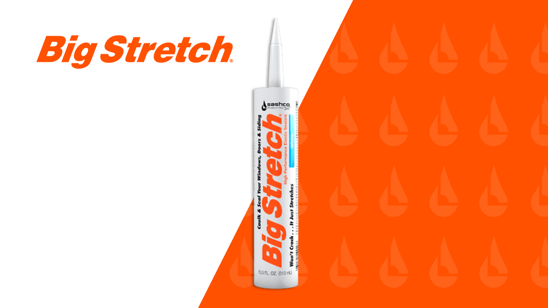 Sashco Big Stretch: The Sealant That Moves With Your Home