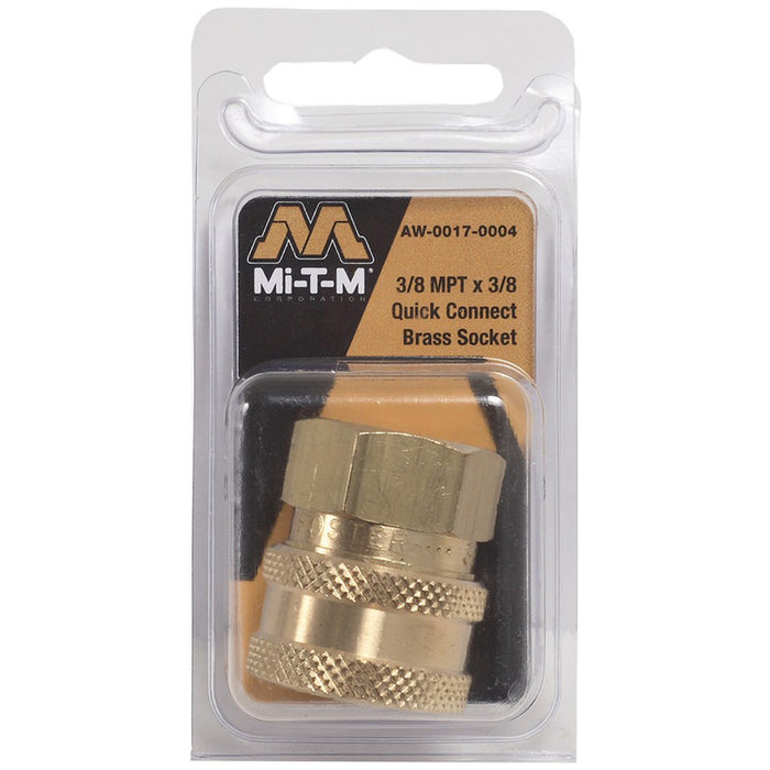 Mi-T-M AW-0017-0004 3/8" Female x 3/8" Socket - Packaged