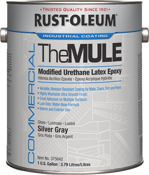 Rust-Oleum 375642 1gal Gloss Gray The MULE (Modified Urethane Latex Epoxy) Coating