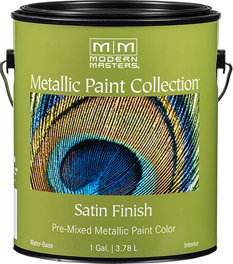 Modern Masters ME793GAL 1G Metallic Paint Cool Mint