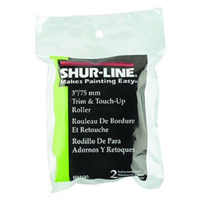 Shur-Line 2007129 3" Trim Roller Refill 2Pk (For 2007127 & 2007130)