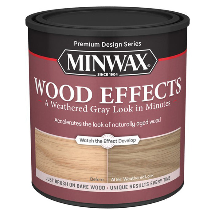 Minwax 40214 Qt Weathered Gray Wood Effects