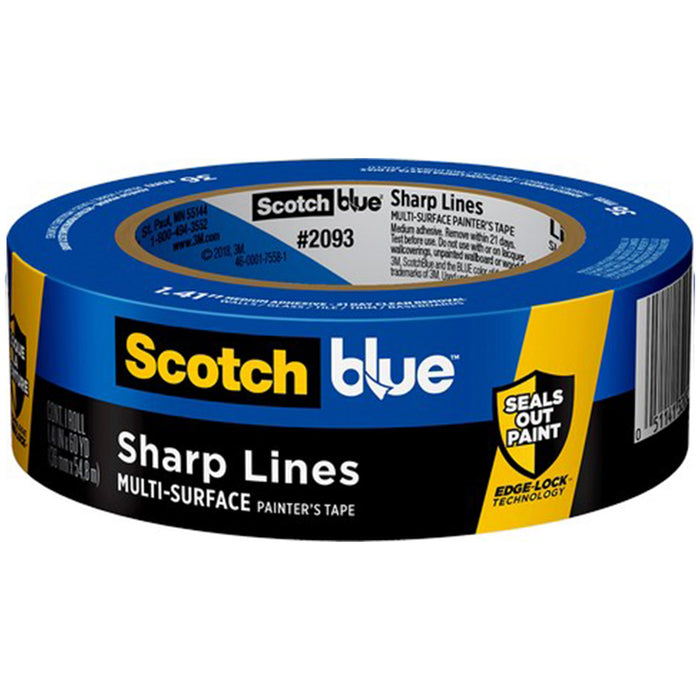 3M 2093-36 1.41" x 60 yd (36mm) ScotchBlue Sharp Lines Painters Tape