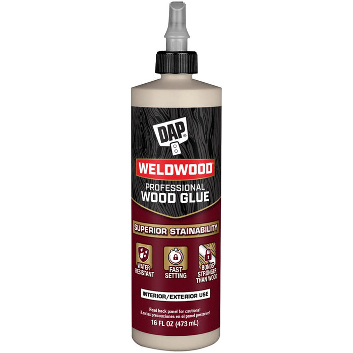 DAP 00481 16oz Weldwood Professional Wood Glue