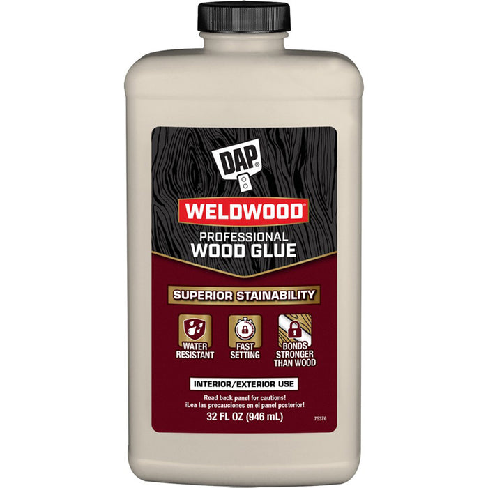 DAP 00482 32oz Weldwood Professional Wood Glue