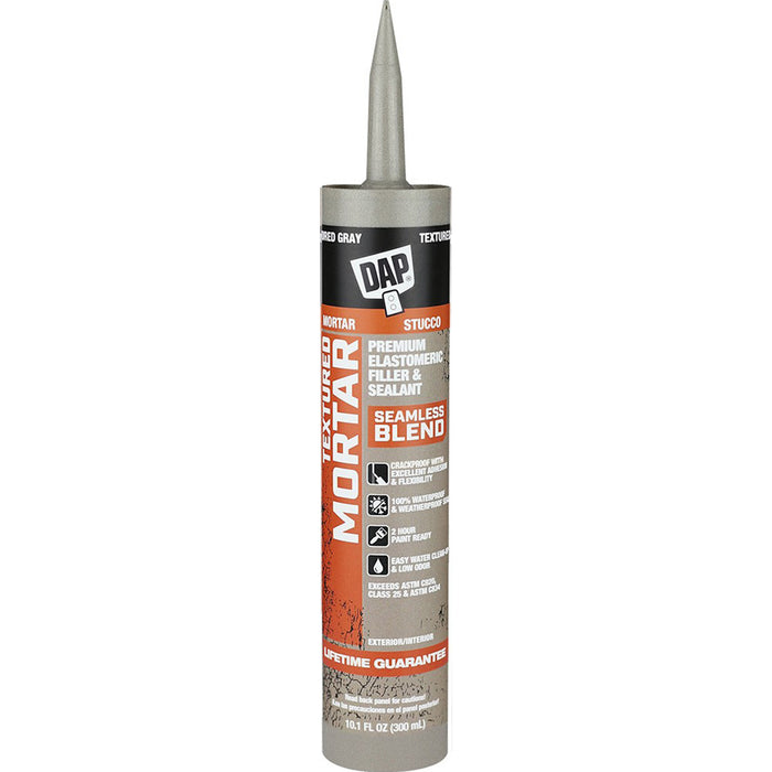 DAP 10082 10.1oz Gray Premium Textured Mortar (12pk)