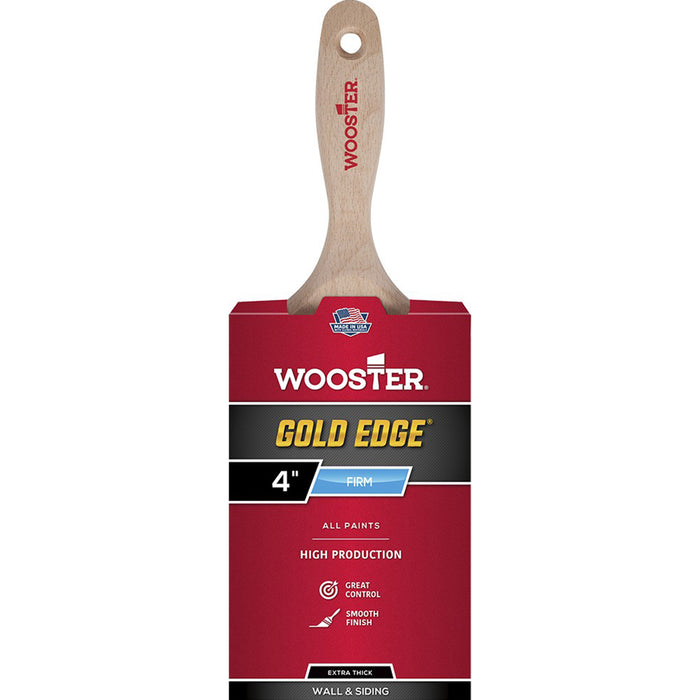 Wooster 5237 4" Gold Edge Wall Brush
