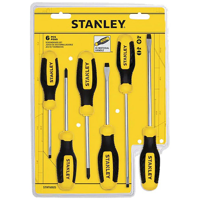Stanley Tool STHT60025 6pc Screwdriver Set