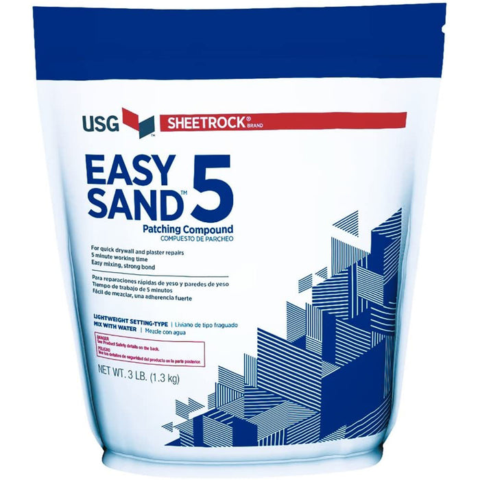 USG 384024006 3Lb Bag 5 Minute Joint Compound Powder