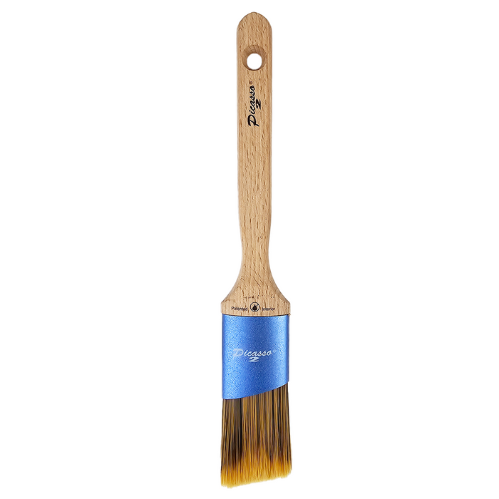 Proform G2-PIC1-1.5 2" Generation 2 Picasso Standard Handle Oval Angled PBT/Nylon Blended Paint Brush