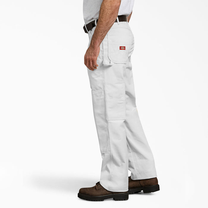 Dickies 2053WH White Double Knee Painters Pants