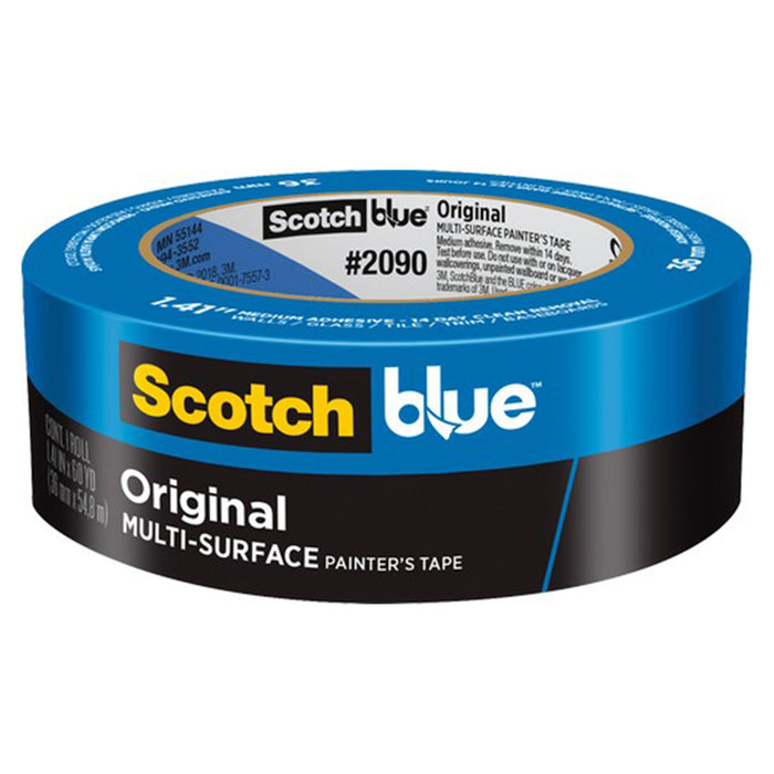 3M 2090-36A 36mm x 55m Blue Multi Surface Masking Tape (24 PACK)