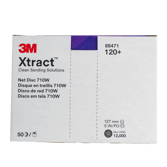 3M Xtract™ Cubitron™ II Net Disc 710W, 5 in NH, 50 pack - 120