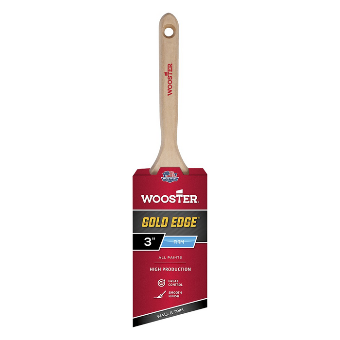 Wooster 5231 Gold Edge Angle Brush