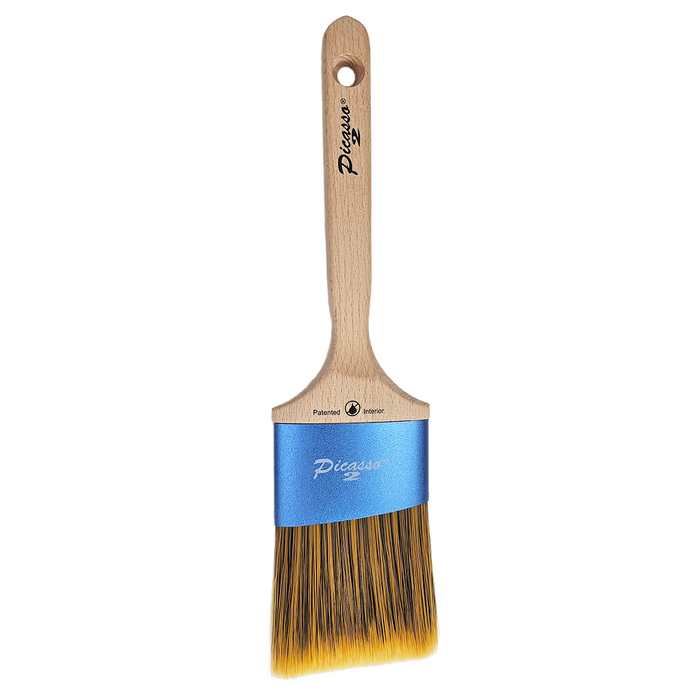 Proform G2-PIC1-3.0 3" Generation 2 Picasso Standard Handle Oval Angled PBT/Nylon Blended Paint Brush