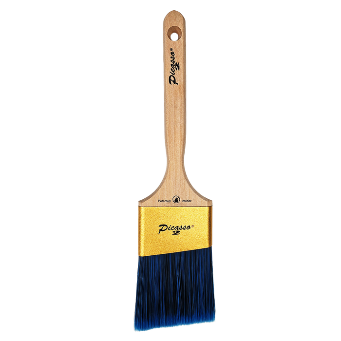 Proform G2-C3.0AS 3" Generation 2 Picasso Standard Handle Angled Cut PBT/Nylon Blended Paint Brush