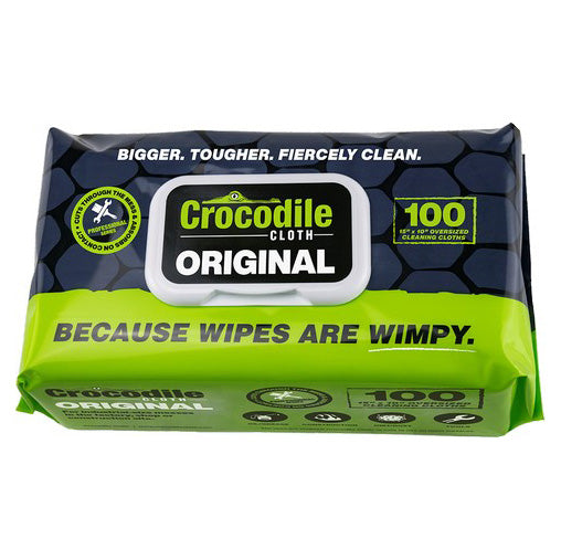 Crocodile Cloth 5900-100 10" x 15" Original Wipes 100ct
