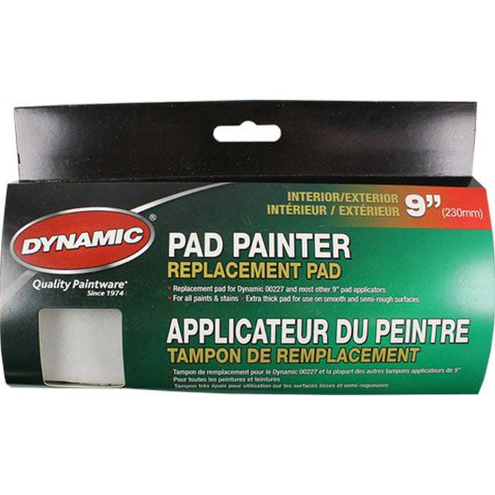 Dynamic 00223 9" Premium Interior/Exterior Pad Painter Refill (For 00227)