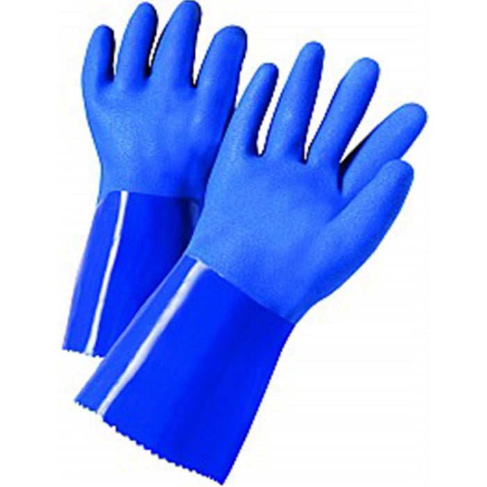 West Chester 13500/L Large Blue Chemical Resistant Glove