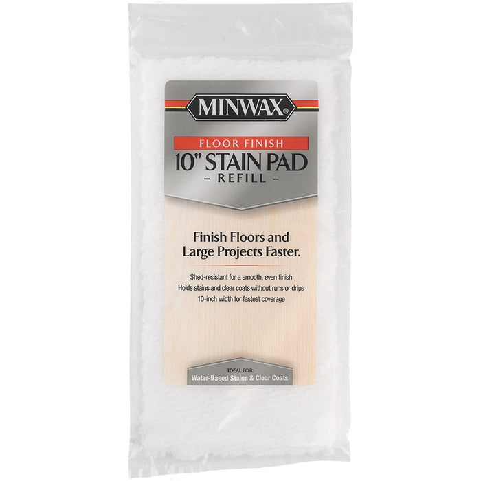 Minwax 427210200 10" Water Based Floor Stain Pad Refill