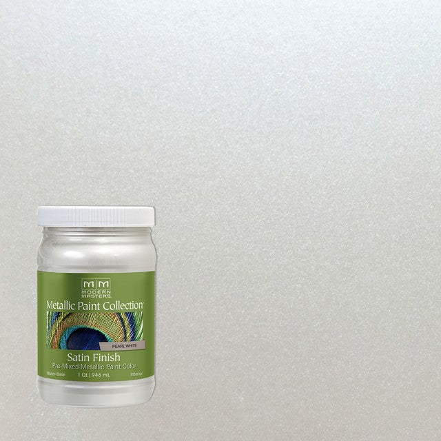 Modern Masters ME196 30oz Pearl White Metallic Paint