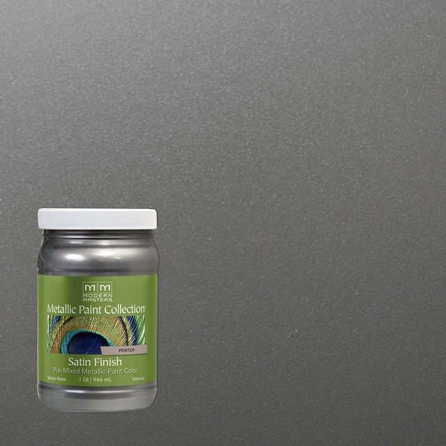 Modern Masters ME209 30oz Pewter Metallic Paint