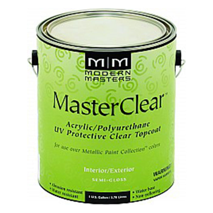 Modern Masters ME662 1G Semi Gloss Master Clear Metallic Topcoat