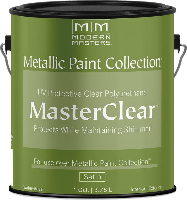 Modern Masters ME664 1G Satin Master Clear Metallic Topcoat